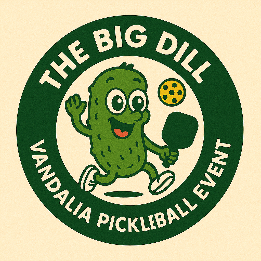 The Big Dill Pickleball Logo